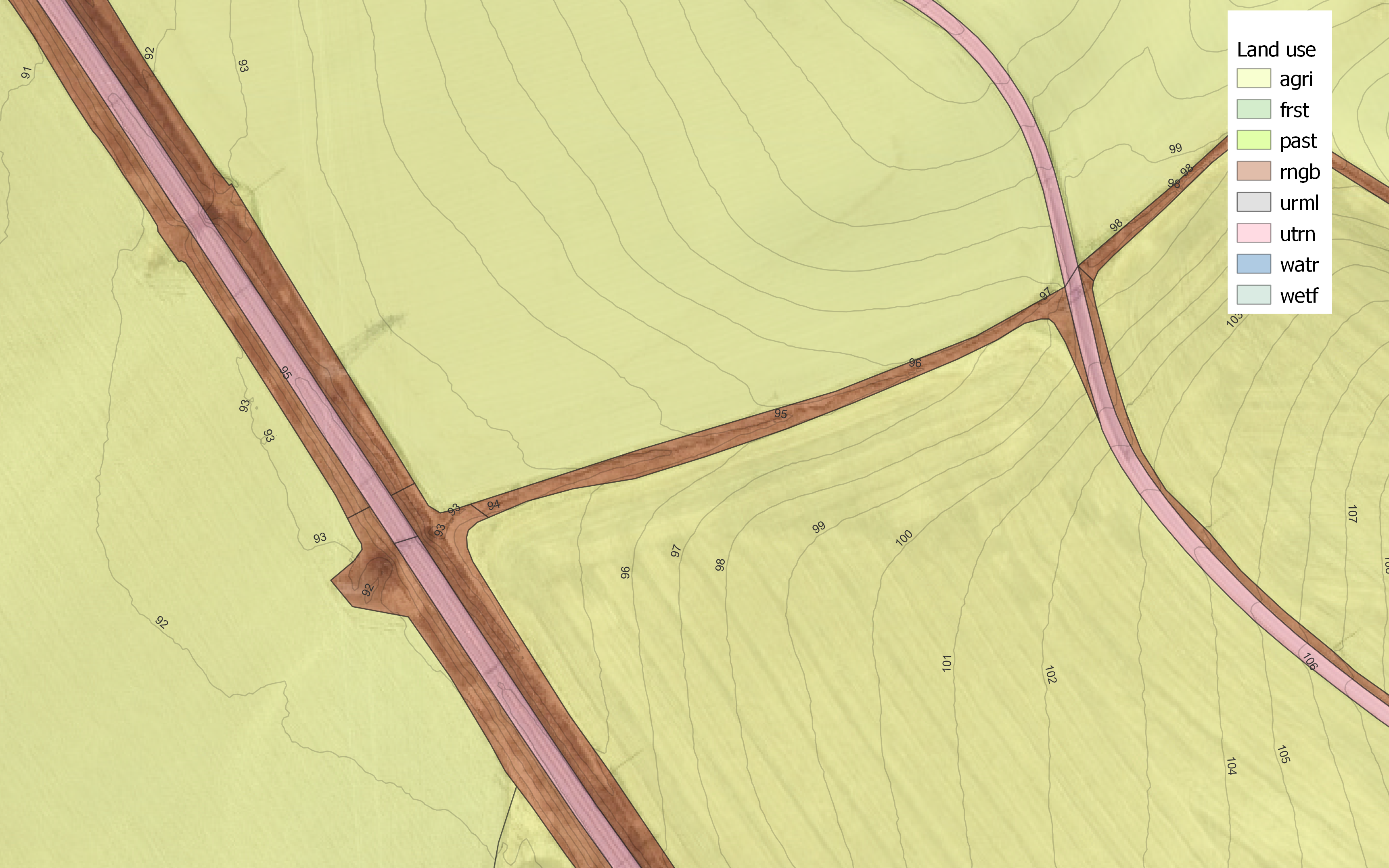 Shrubland segmentation